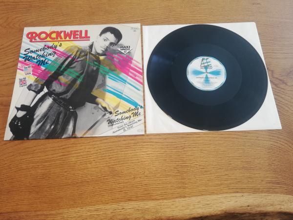 Rockwell Somebody´s Watching Me 1984 Motown ZC 69142 Deutsche Pressung NM/VG+
